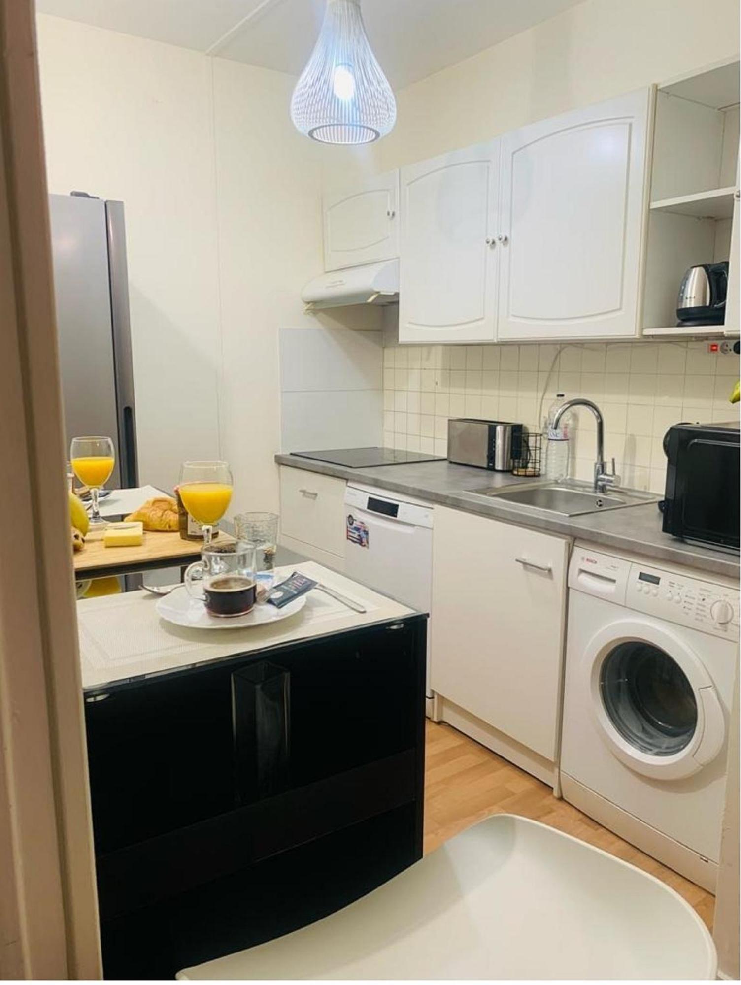 Appartement Calme Et Chaleureux Proche De Paris Κουρμπεβουά Εξωτερικό φωτογραφία